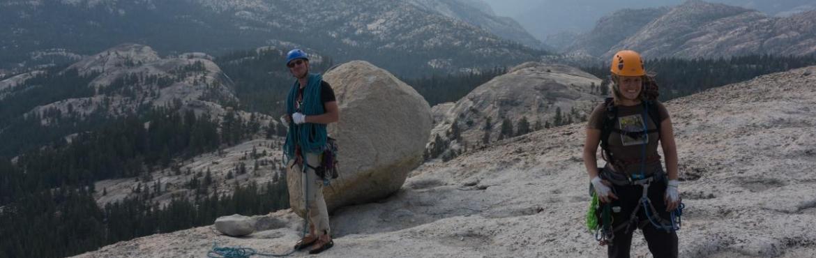 Linnea and SO Jesse in Yosemite